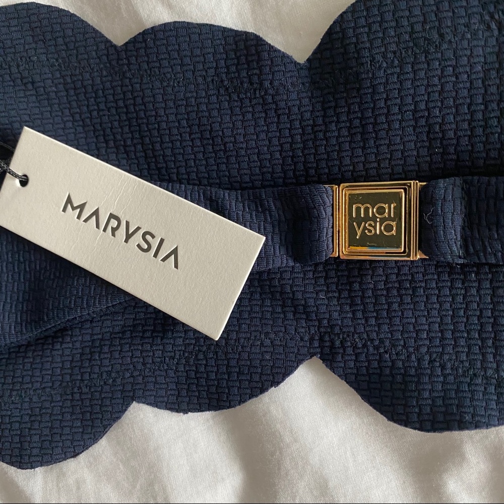 Marysia Santa Monica Top in Navy Blue (NEW)